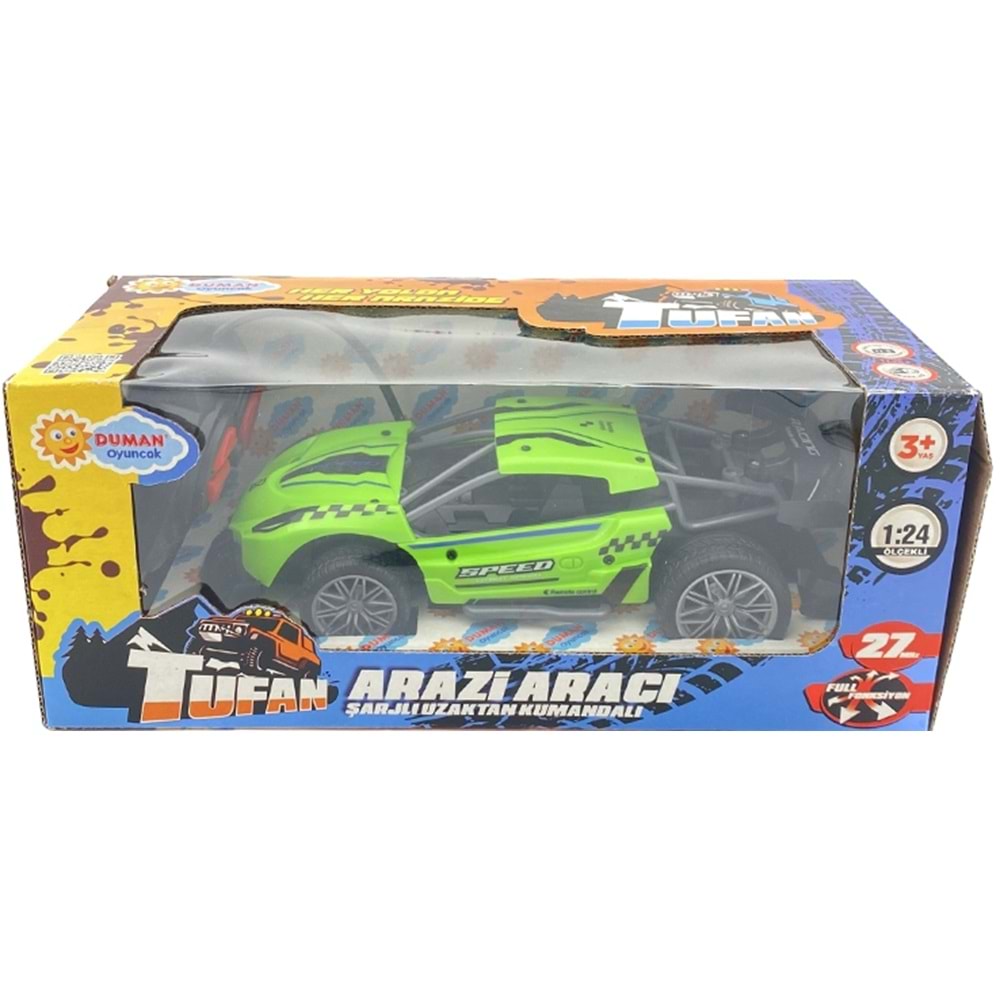 DUMAN TOYS UZAKTAN KUMANDALI TUFAN ARAZİ ARABASI