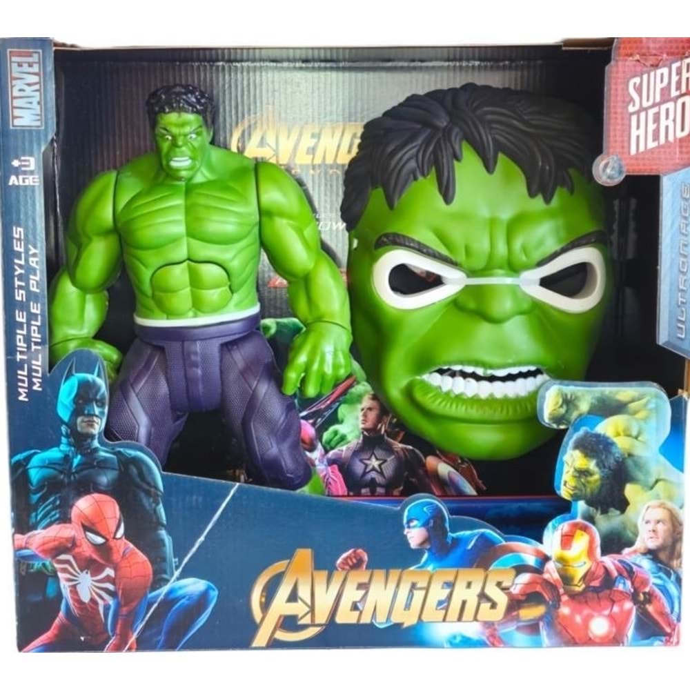 ETHEM MİNA ZRF SİLAH VE HULK MASKE