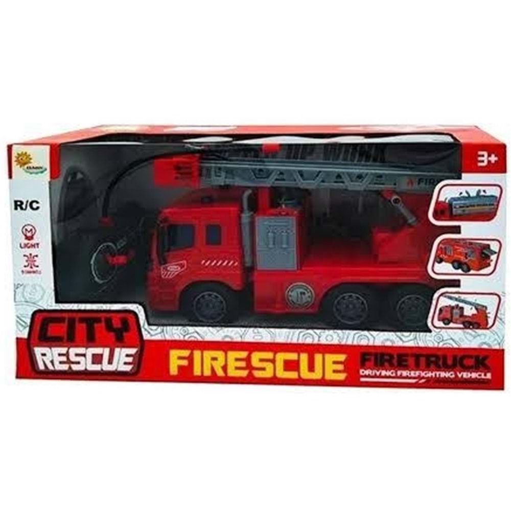 DUMAN TOYS UZAKTAN KUMANDALI İTFAİYE