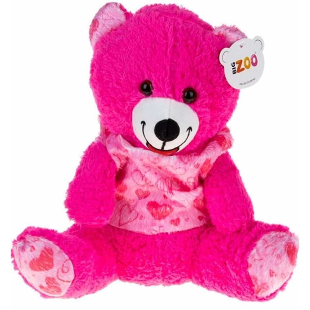 BİGZOO 35 CM NEON OTURAN TİŞÖRTLÜ AYI