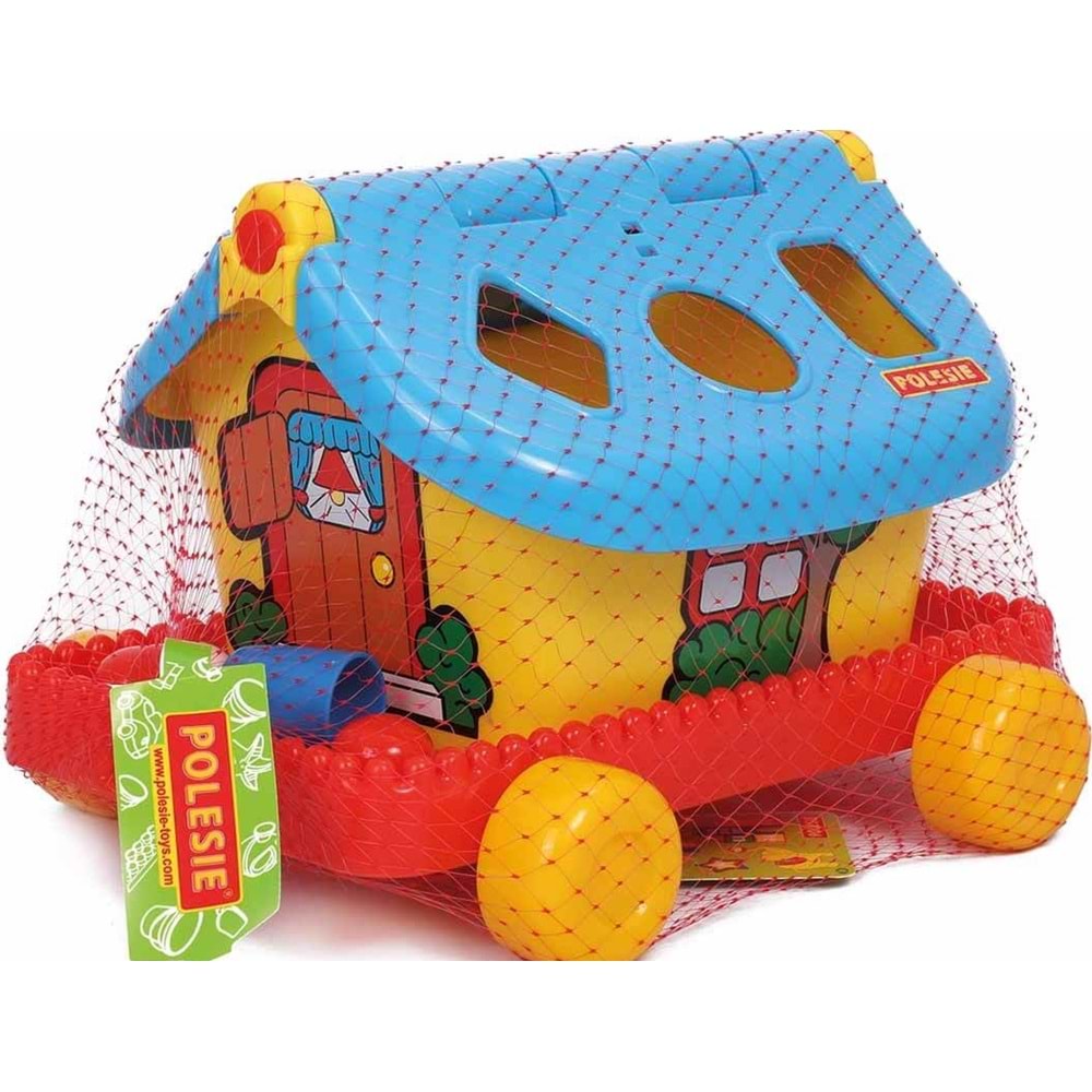 Polesie Tekerlerkli Bahçeli Ev File İçinde