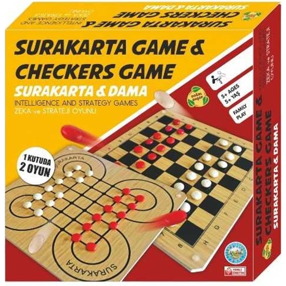 ZEKİCE SURAKARTA DAMA OYUNU