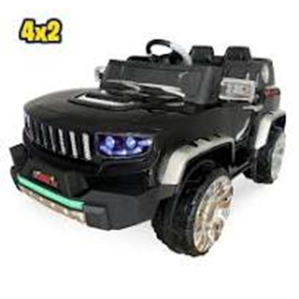 BOSS KUMANDALI AKÜLÜ ARABA 12V SİYAH