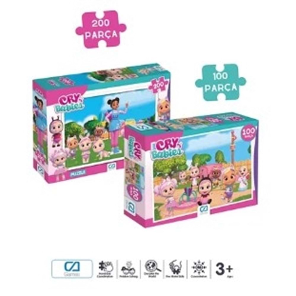 CA GAMES CRYBABİES PUZZLE 100