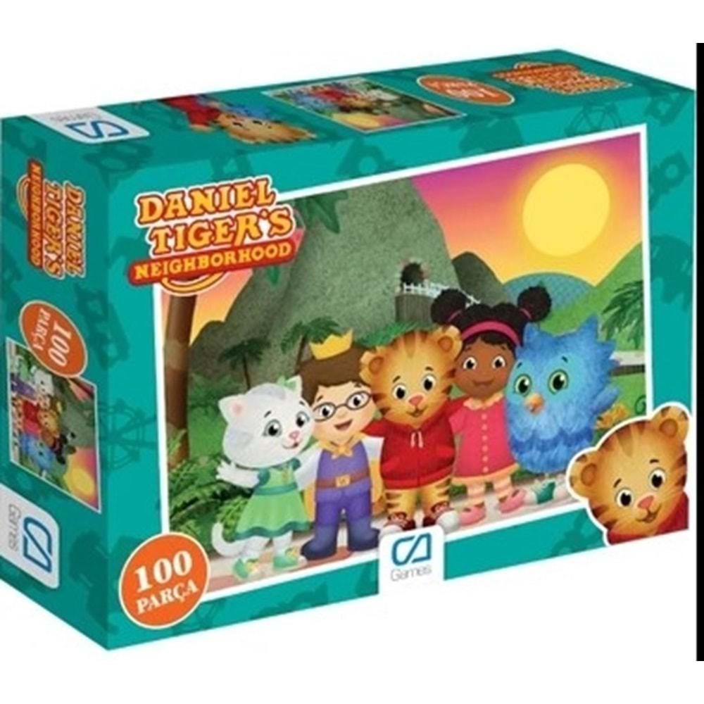 CA GAMES DANİEL TİGERS PUZZLE 100
