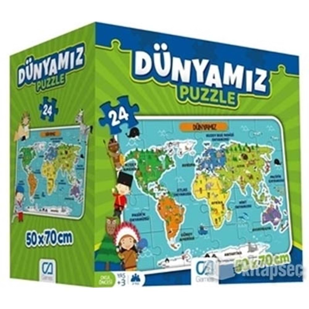 CA GAMES DÜNYAMIZ YER PUZZLE