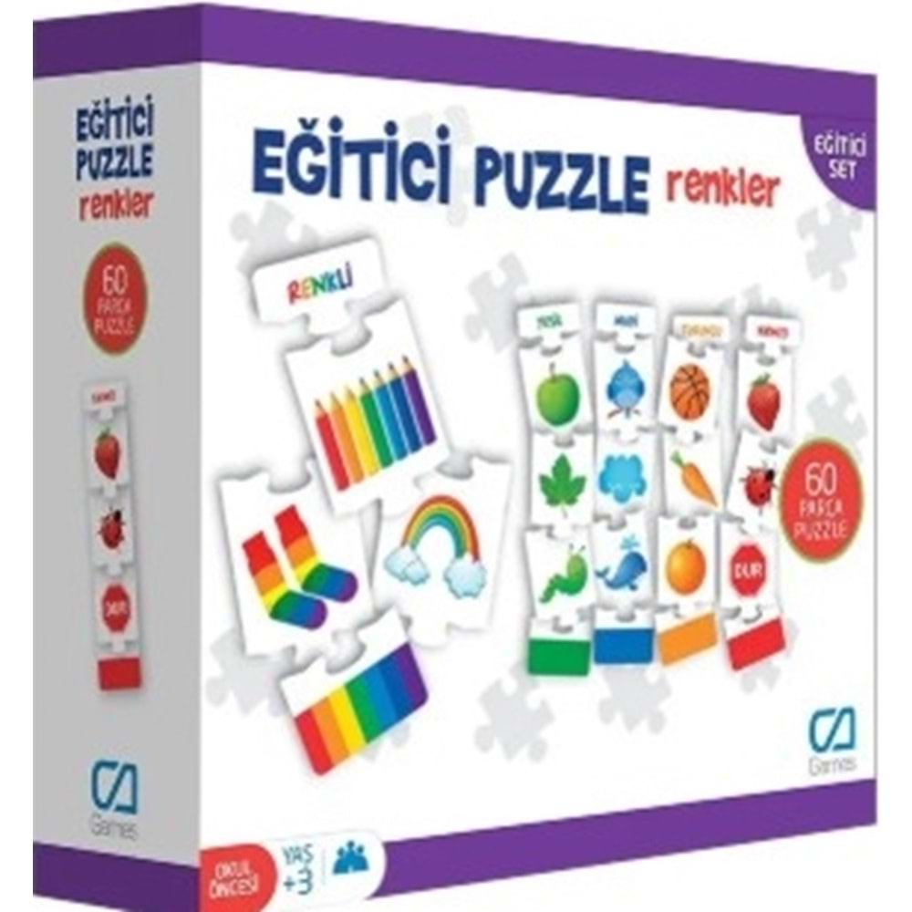 CA GAMES EĞİTİCİ PUZZLE - RENKLER