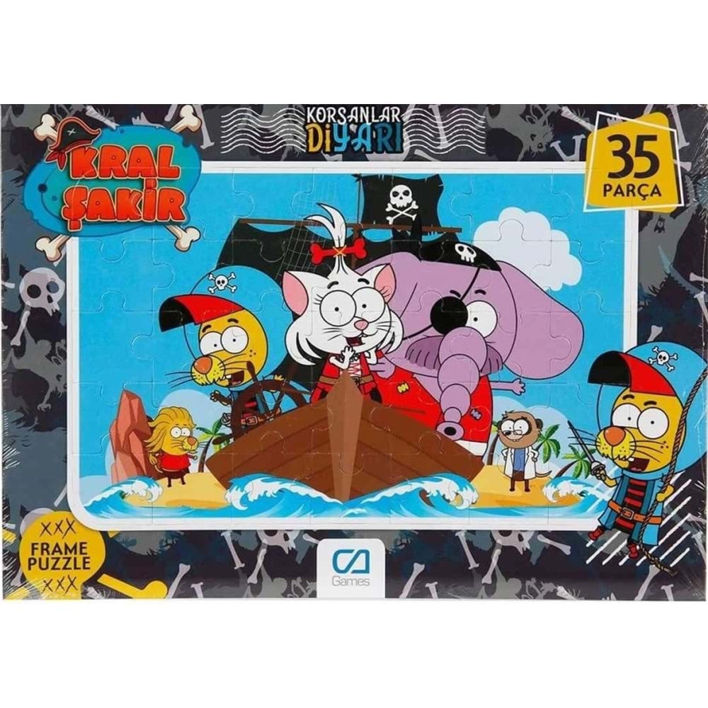 CA GAMES 35 PARÇA PUZZLE KRAL ŞAKİR