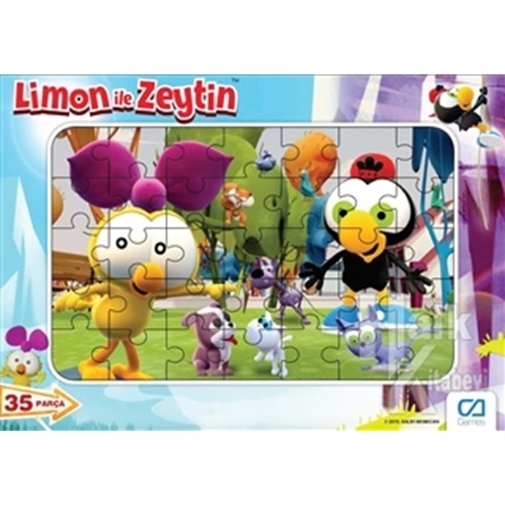 CA GAMES 35 PARÇA PUZZLE LİMON İLE ZEYTİN