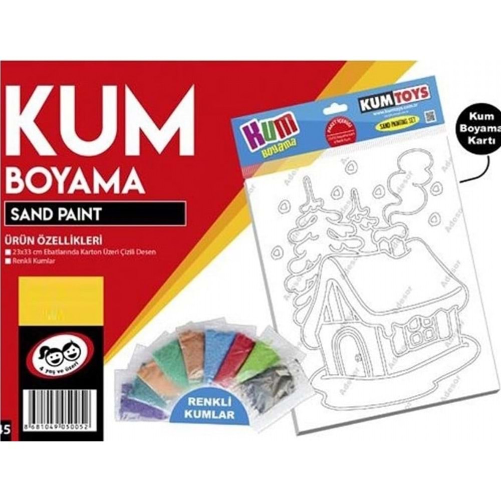 CA GAMES AHŞAP KUM BOYAMA 20 MODEL KARMA