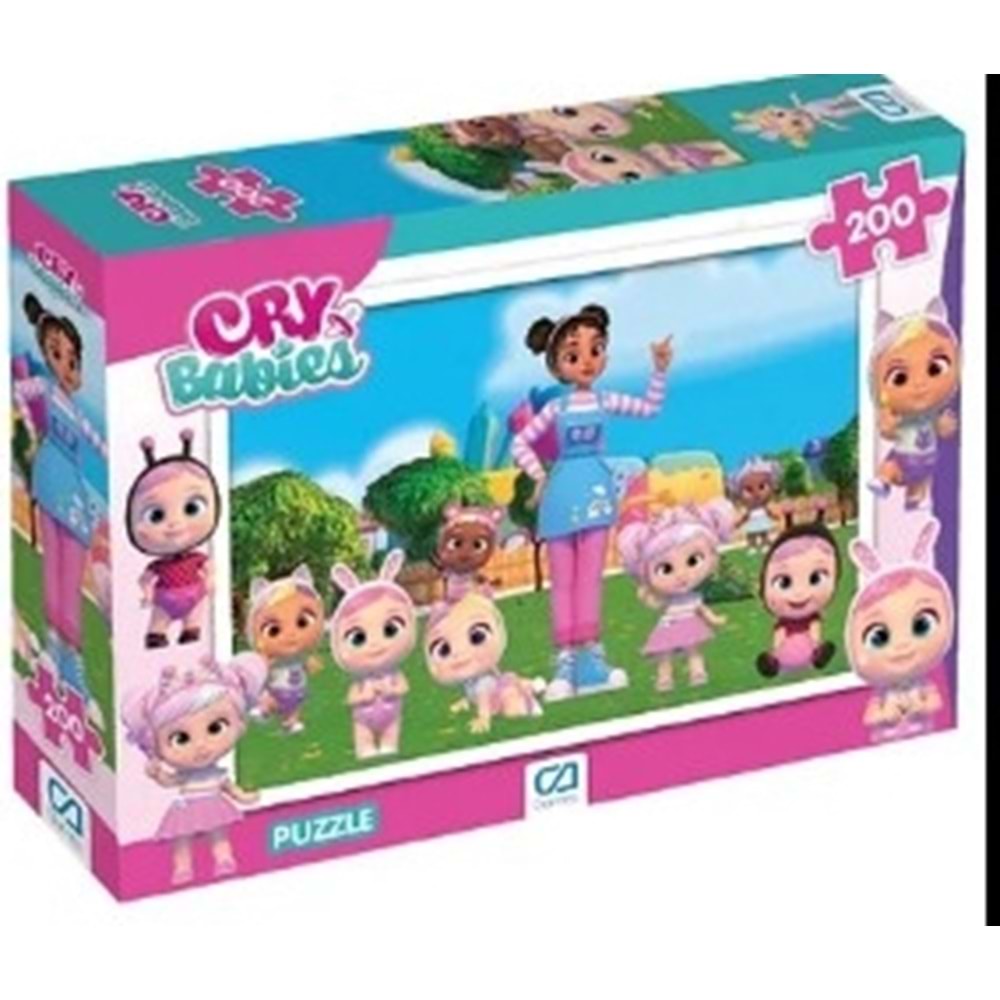 CA GAMES CRY BABİES PUZZLE 200