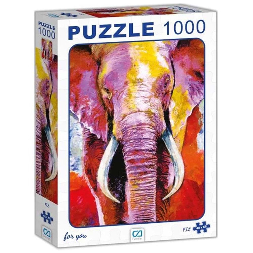 CA GAMES FİL PUZZLE 1000 PARÇA