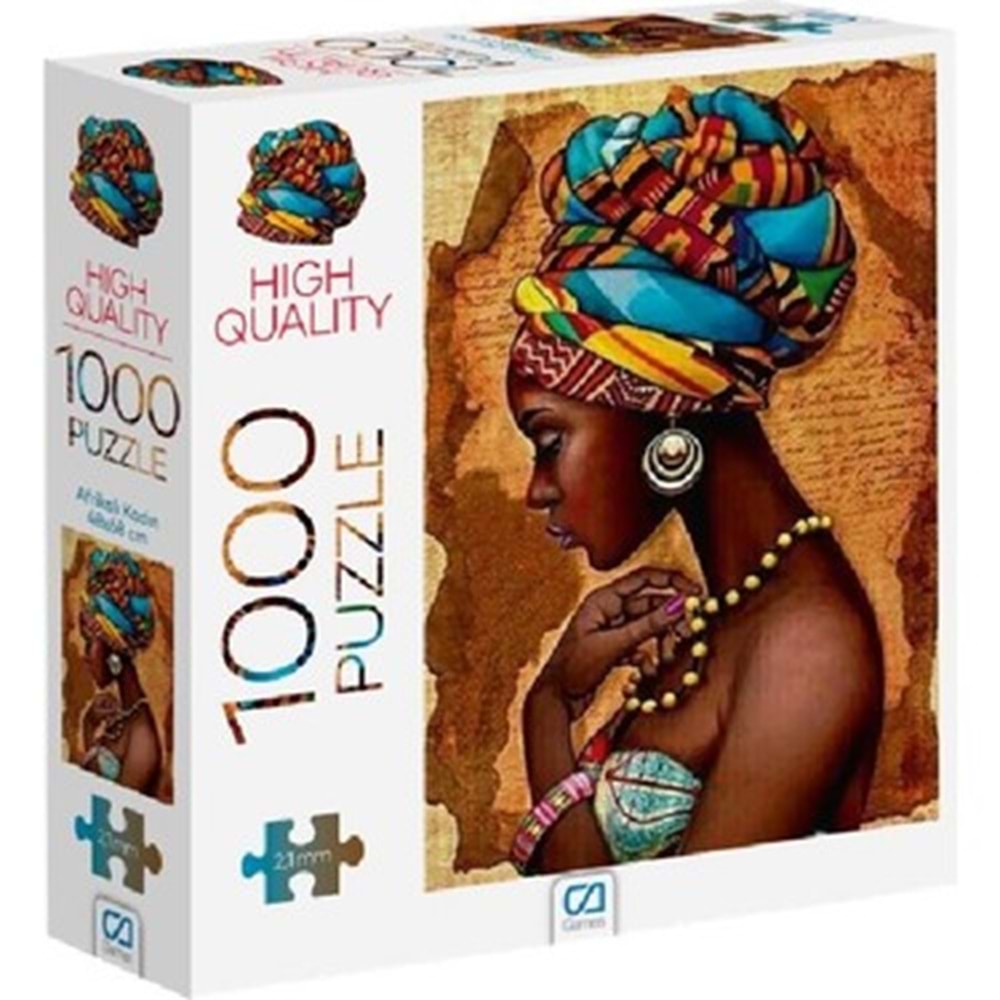 CA GAMES AFRİKALI KADIN PUZZLE 1000