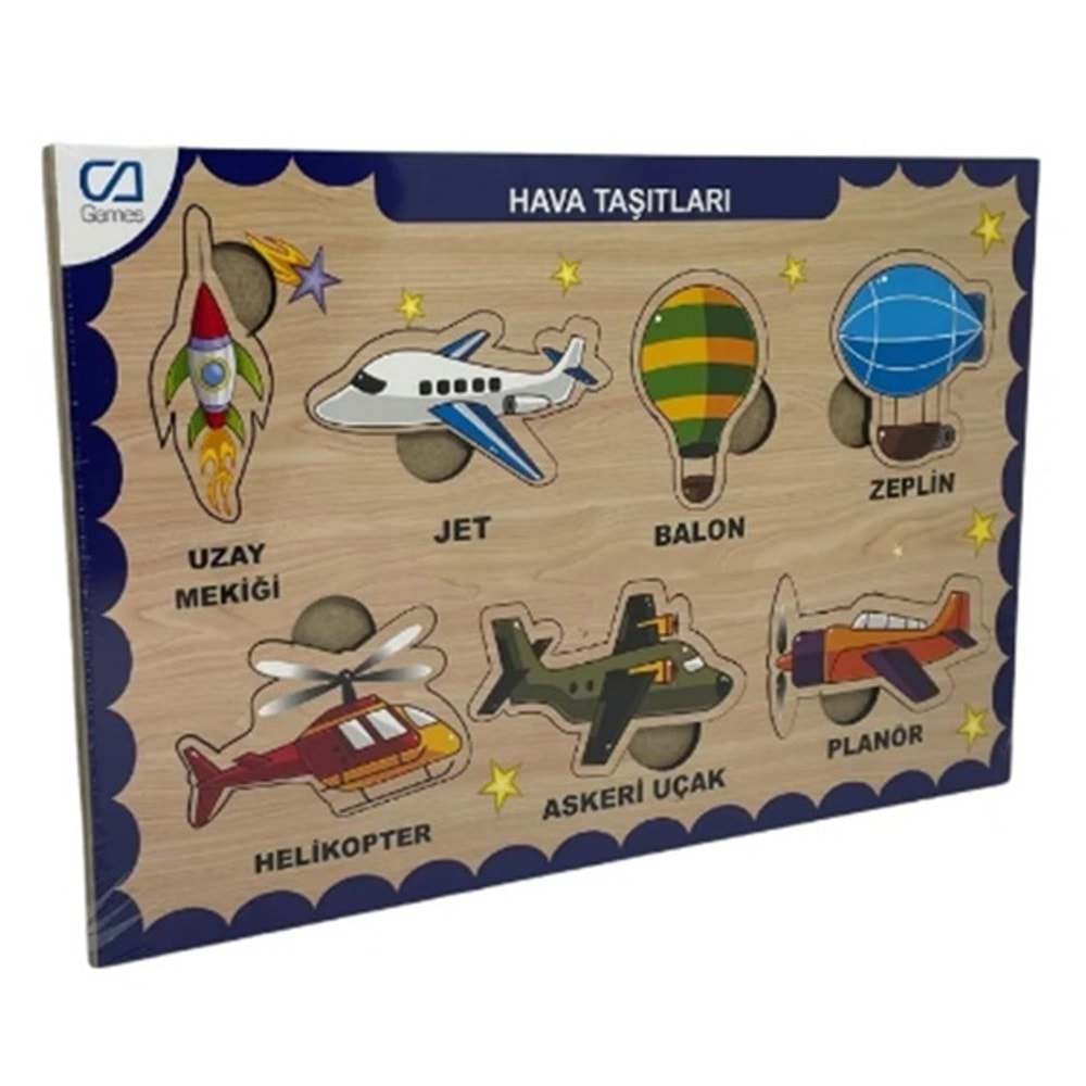 CA GAMES AHŞAP HAVA TAŞITLARI EĞİTİCİ SET