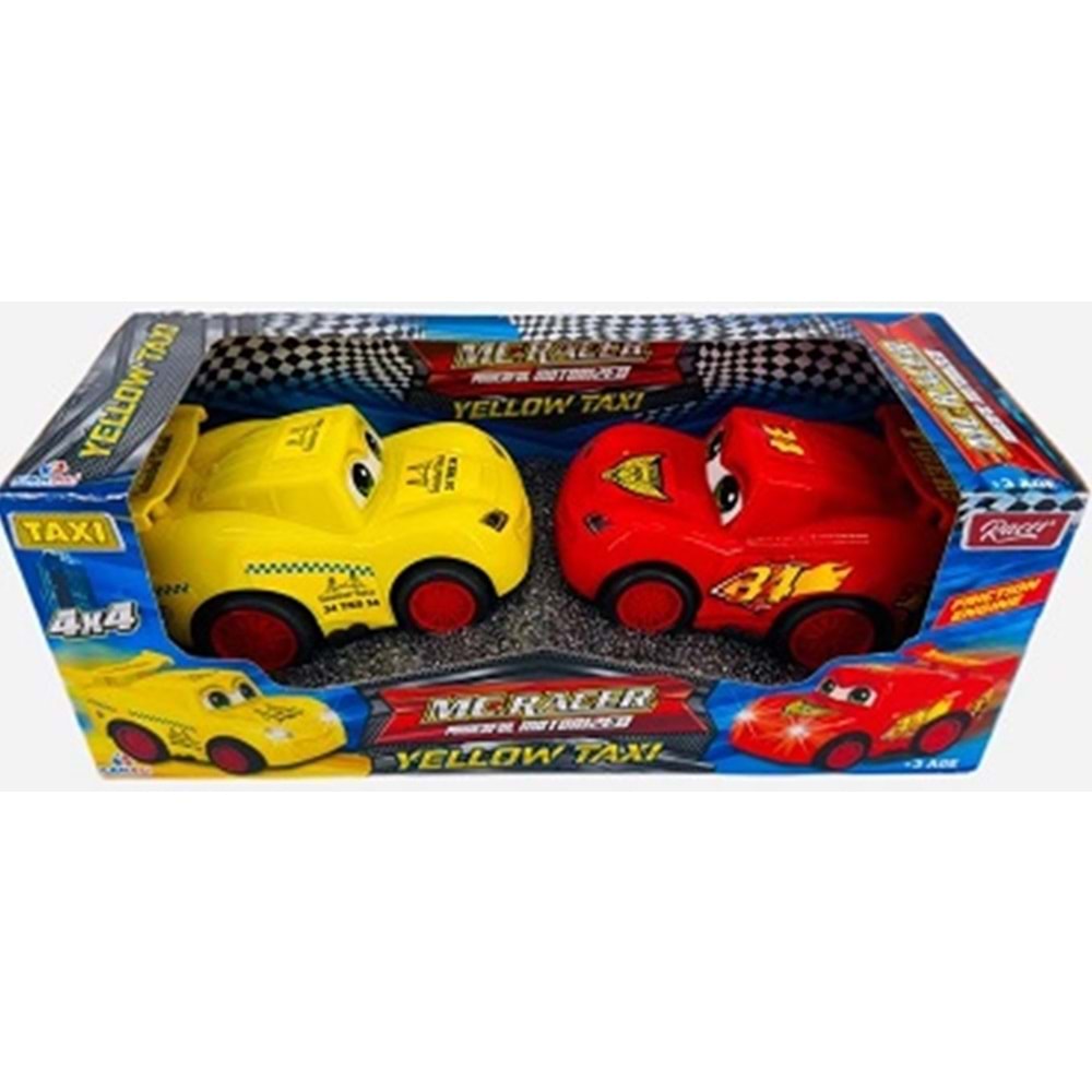 CAN ALİ TOYS 2 Lİ MC RACER ARABA