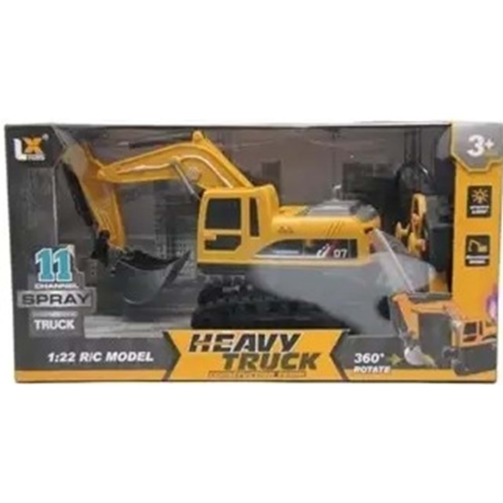 CEREN IŞIKLI SESLİ VE MÜZİKLİ BUHARLI EKSKAVATÖR 1:22