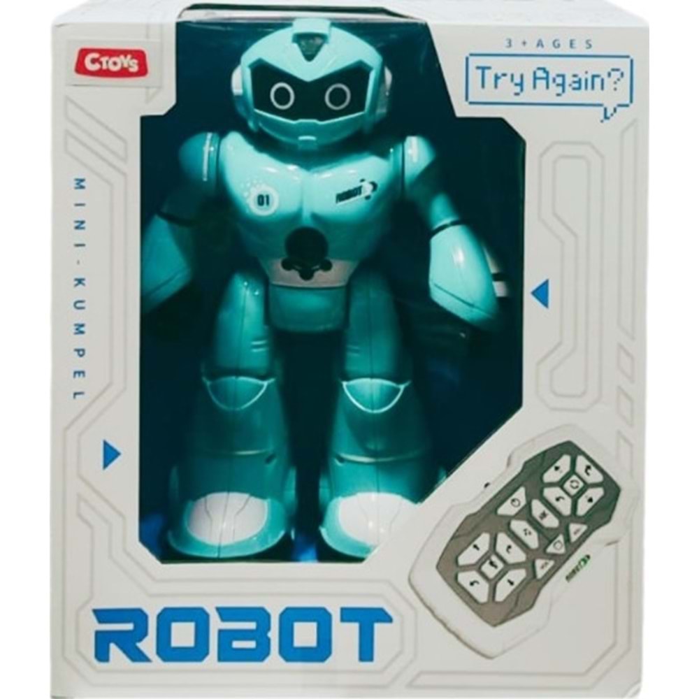 CEREN IŞIKLI VE MÜZİKLİ UZAKTAN KUMANDALI ROBOT