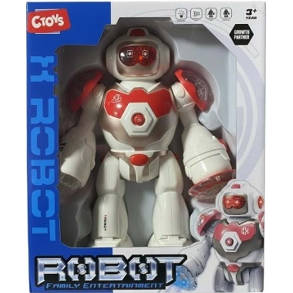 CEREN IŞIKLI VE SESLİ ROBOT