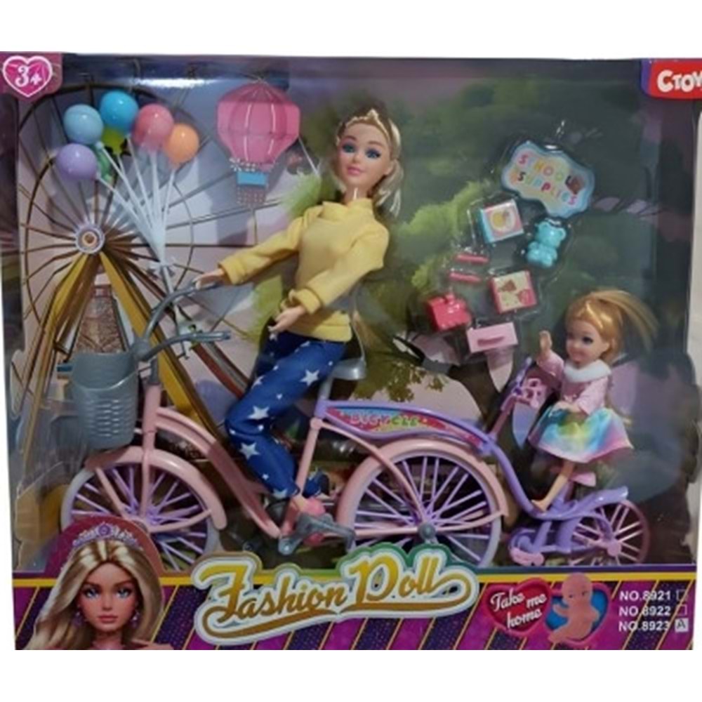 CEREN BİSİKLETLİ KIZ VE ANNE