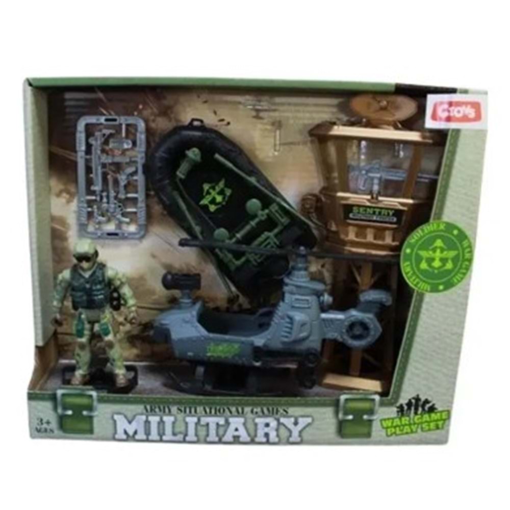 CEREN HELİKOPTERLİ ASKER SETİ