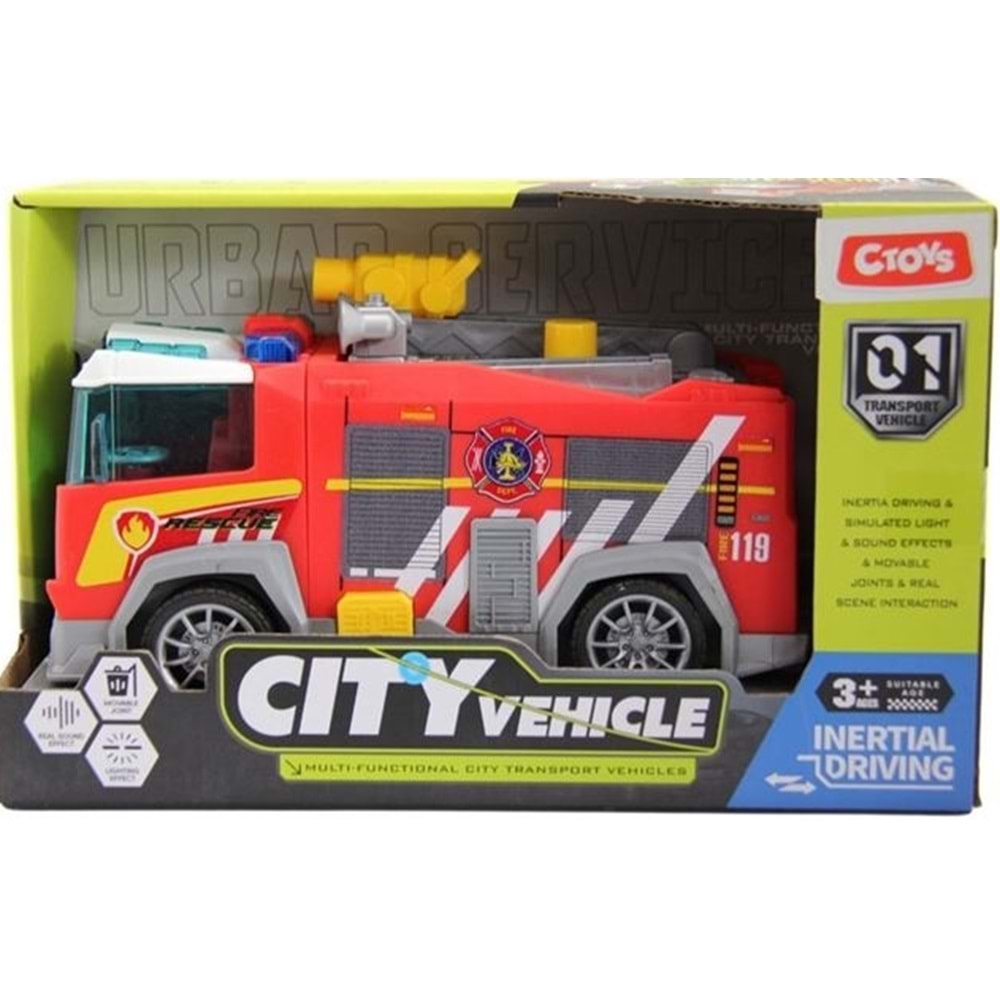 CEREN SESLİ VE IŞIKLI İTFAİYE 1:20