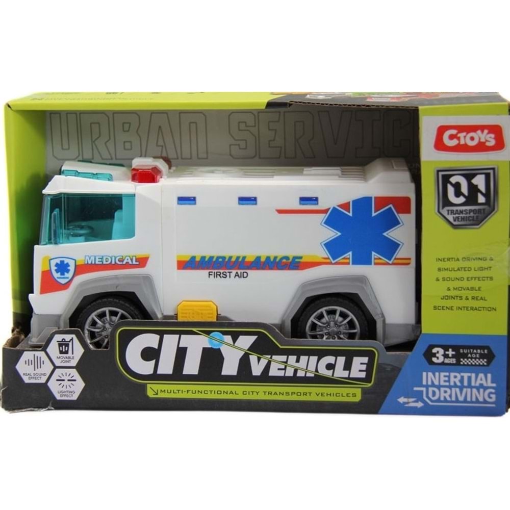 CEREN SESLİ VE IŞIKLI AMBULANS 1:20