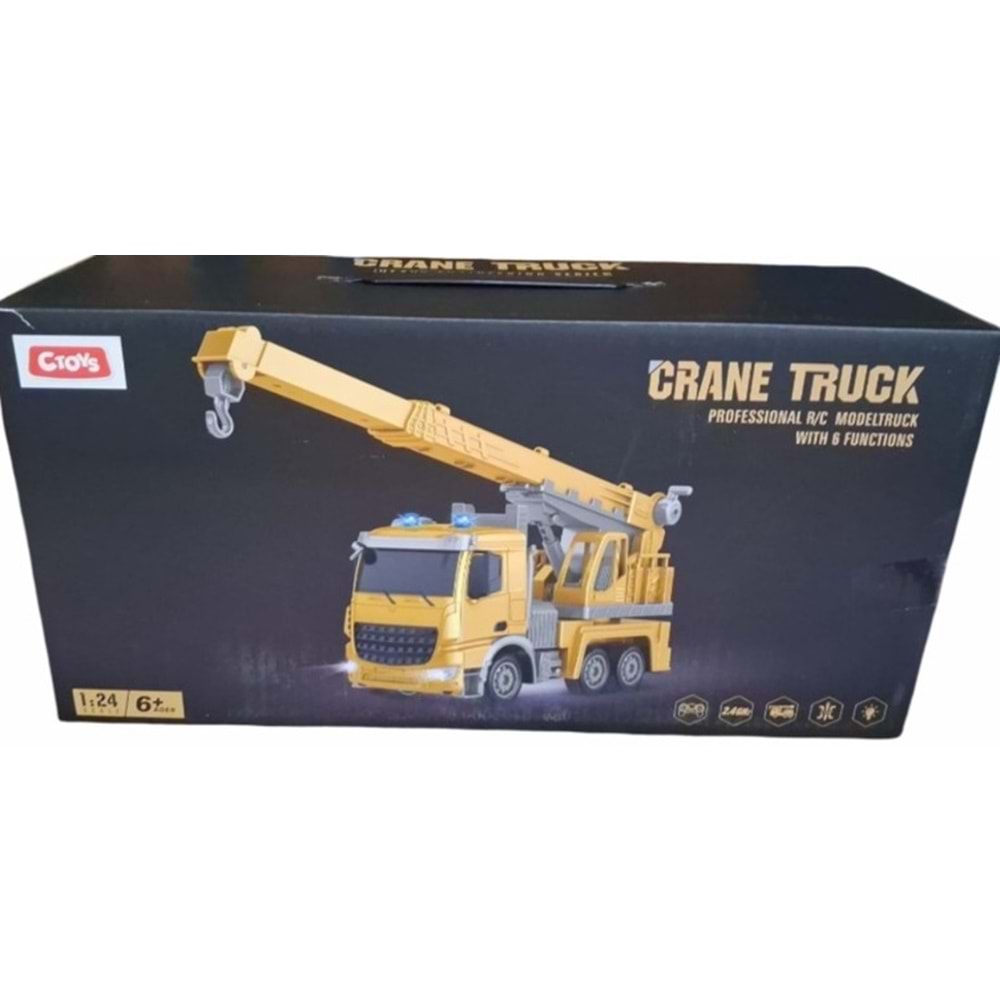 CEREN IŞIKLI VE ŞARJLI UZAK. KUM. VİNÇLİ KAMYON 1:24