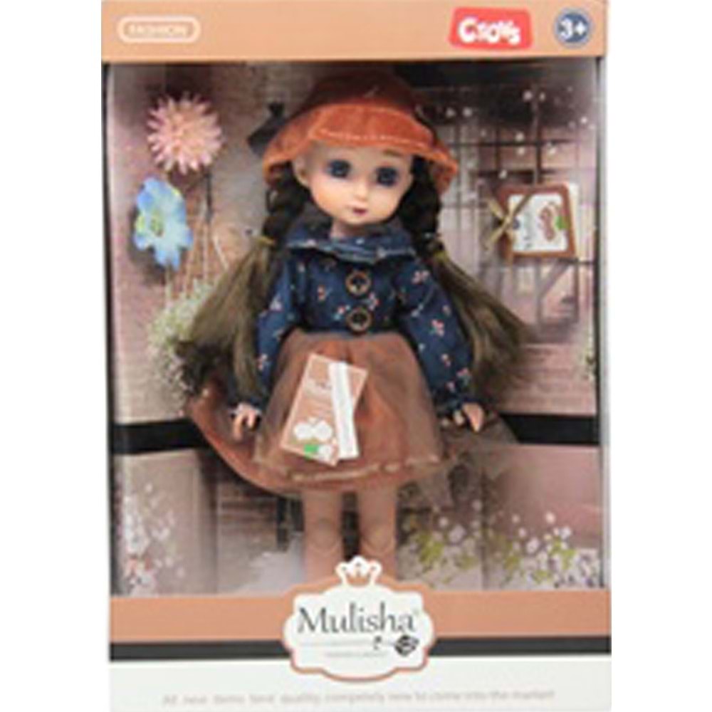 CEREN KLASİK MODA AKSESUARLI OYUNCAK BEBEK