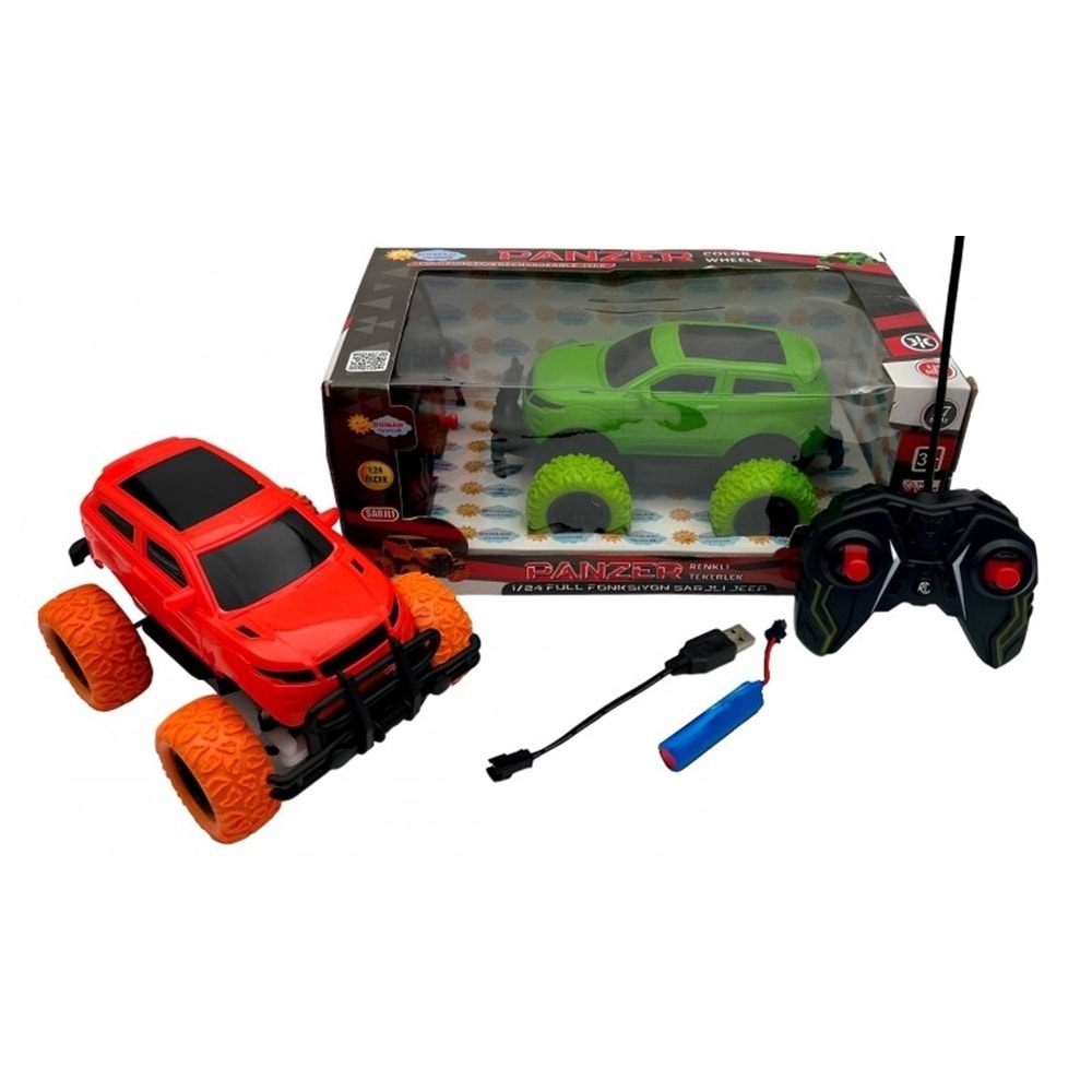 DUMAN TOYS UZAKTAN KUMANDALI PANZER JEEP