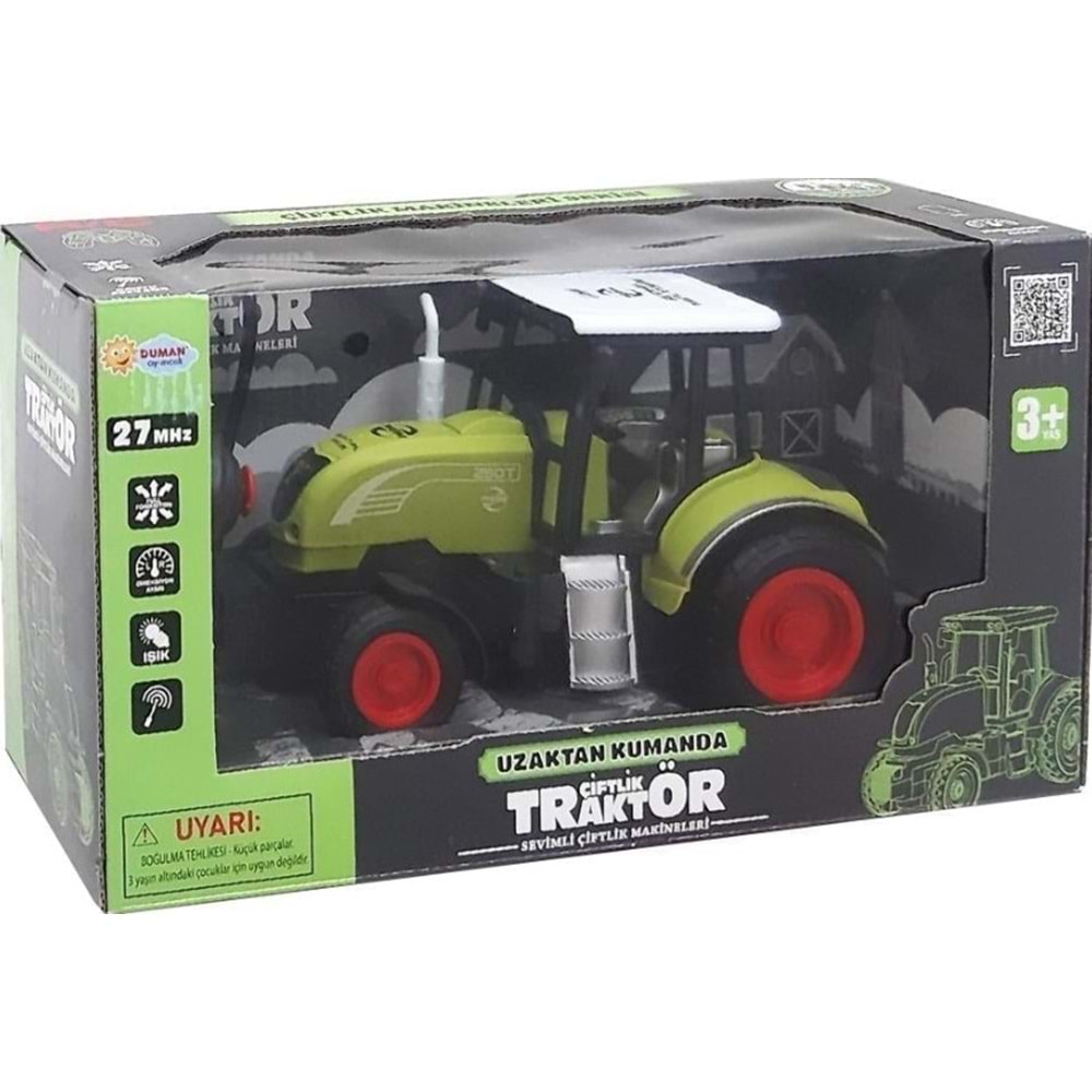 DUMAN TOYS UZAKTAN KUMANDALI TRAKTÖR