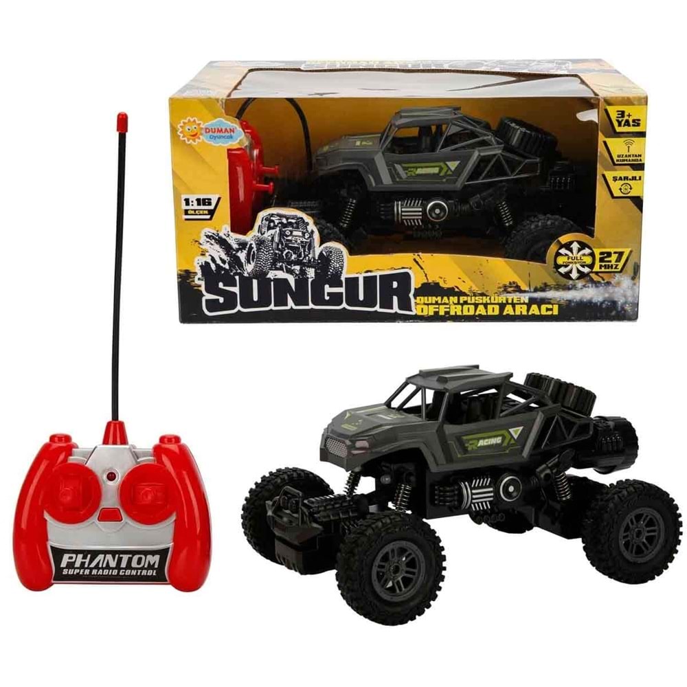 DUMAN TOYS UZAKTAN KUMANDALI OFFROAD SUNGUR