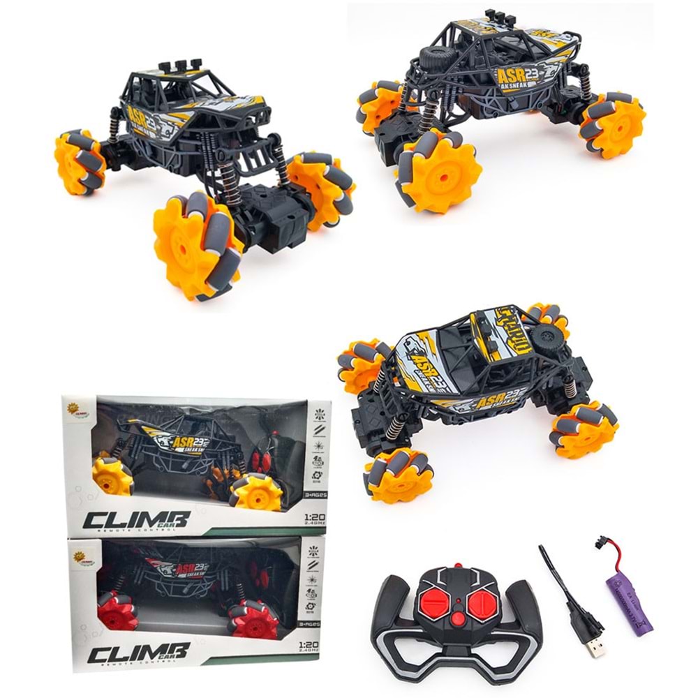 DUMAN UZAKTAN KUMANDALI ŞARJLI ARABA