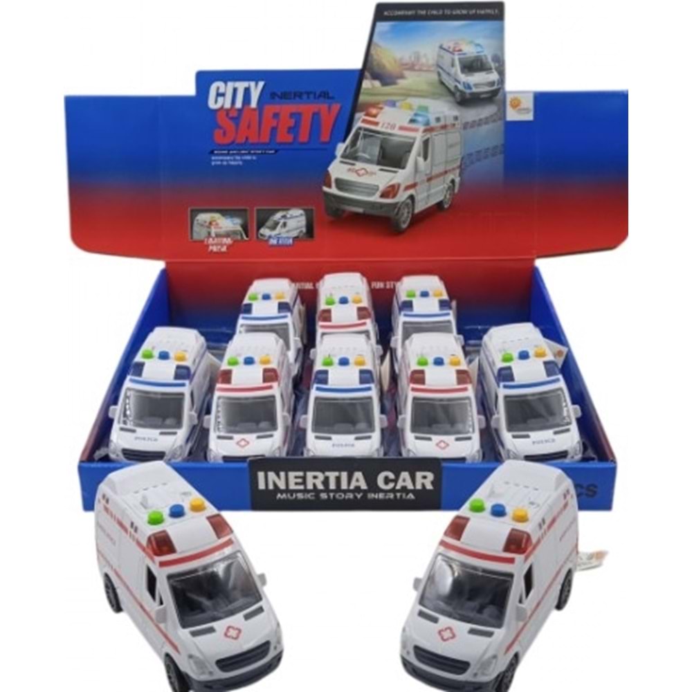 DUMAN SÜRTMELİ PLASTİK İLK YARDIM ARABASI