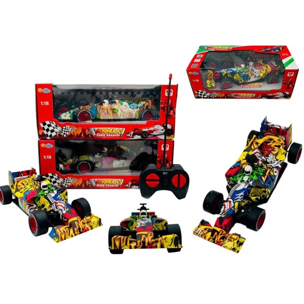 DUMAN UZAKTAN KUMANDALI 1:18 FULL FONK.FORMULA