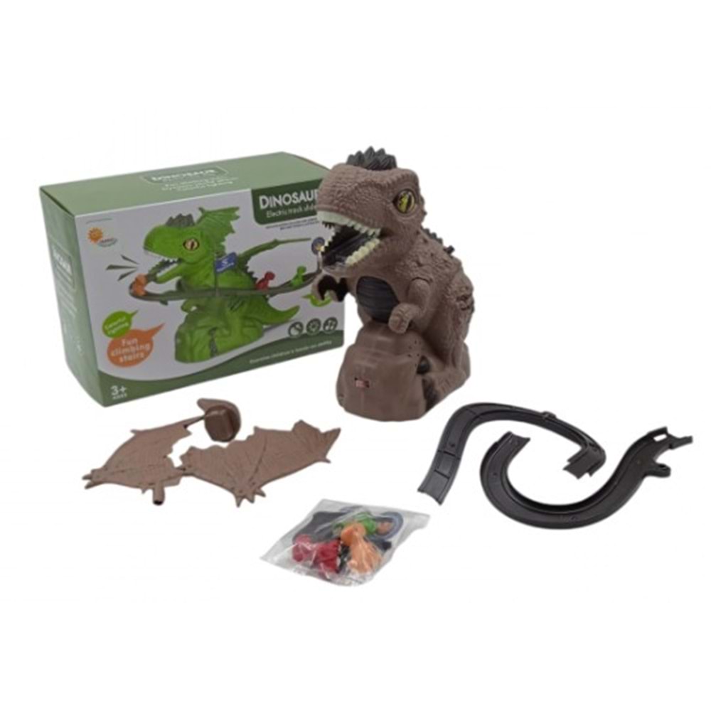 DUMAN PİLLİ DİNAZORLU MÜZİKLİ DÖN-DOLAŞ KAYDIRAK