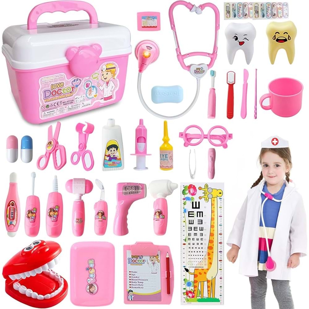KETTE TOYS BÜYÜK KUTULU DOKTOR SETİ K 60