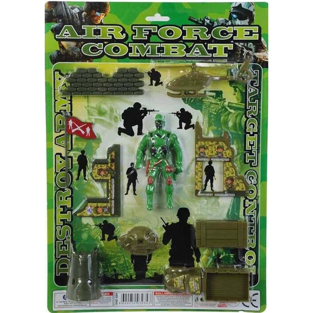 KETTE TOYS KARTELA ASKERİ KARARGAH SETİ