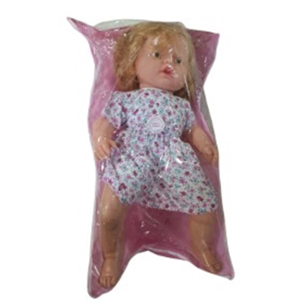 ASYA MÜZİKLİ GÖVDESİ DOLGULU BEBEK 60 CM