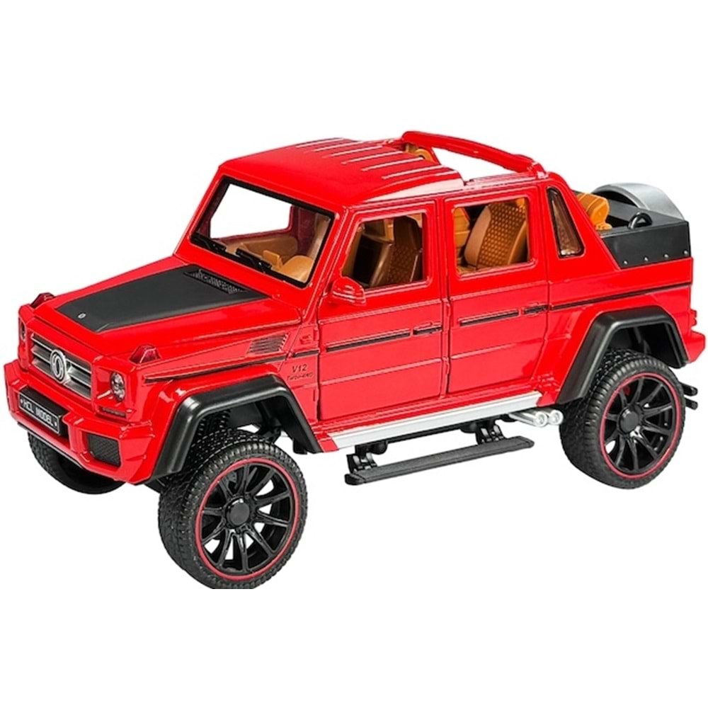 VARDEM KUTULU CEK BIRAK 1:22 SESLI VE ISIKLI JEEP MRS