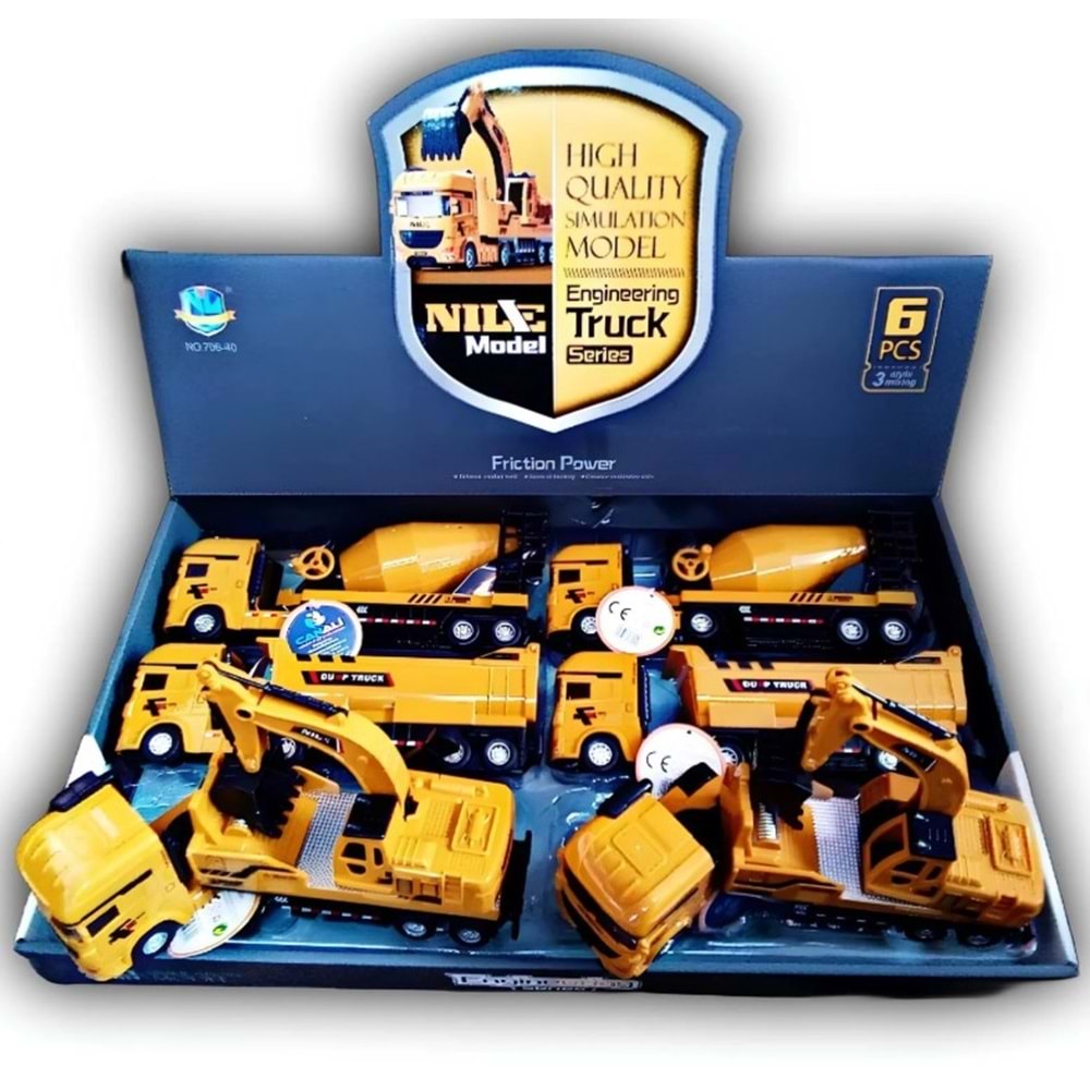 CAN-ALİ TOYS SÜRTMELİ İŞ MAKİNESİ