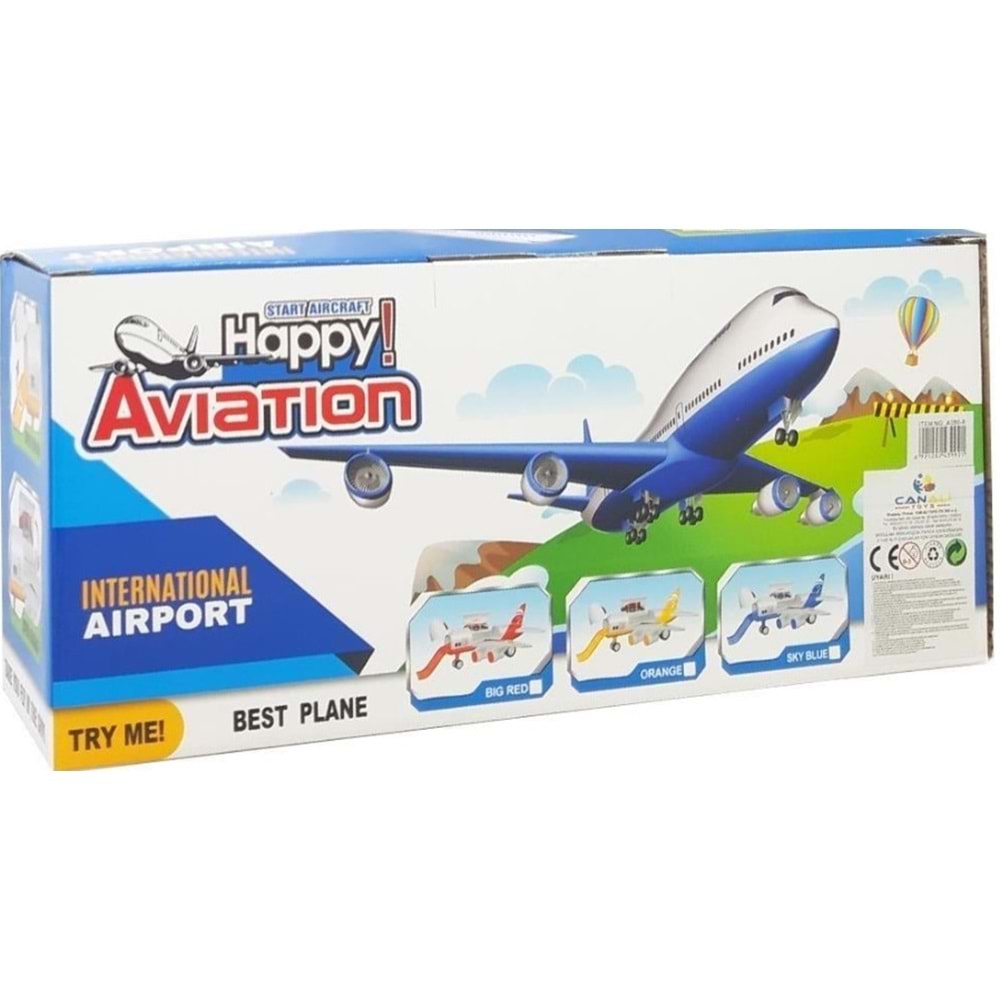 CAN-ALİ TOYS SÜRTMELİ UÇAK