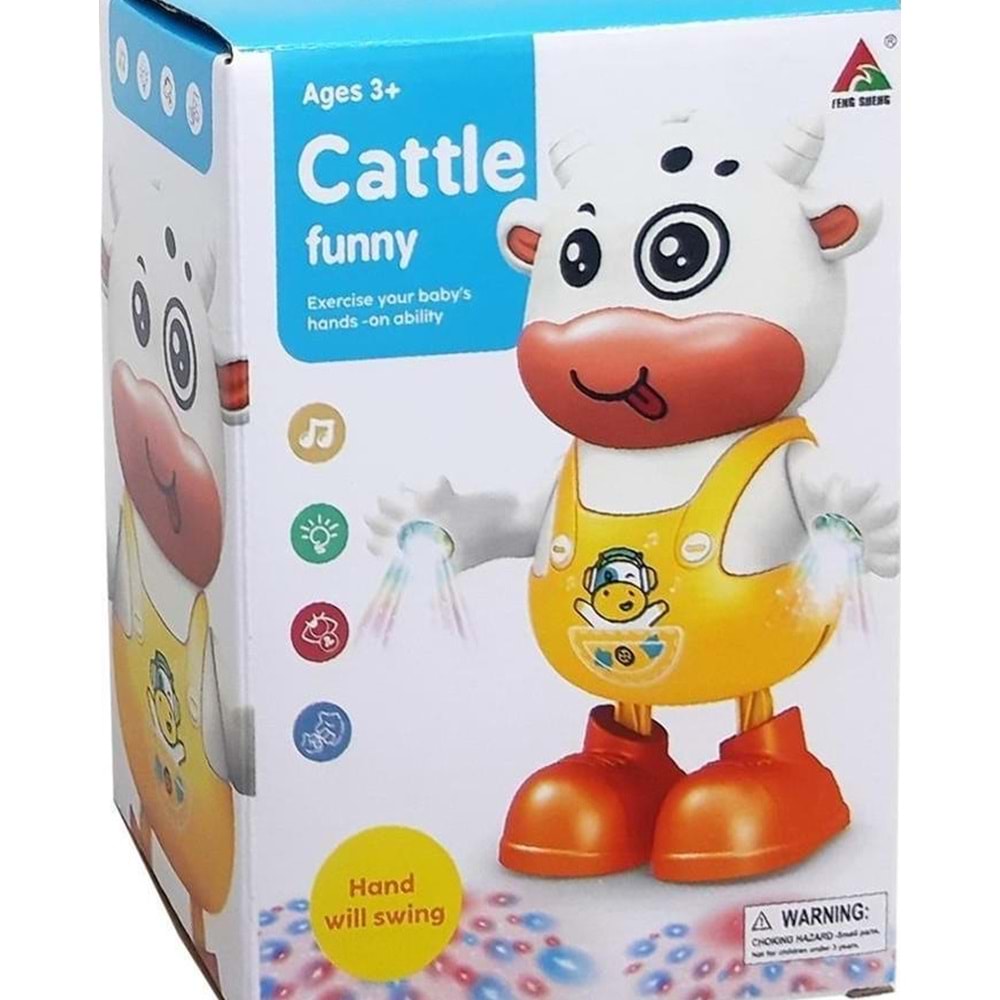 CAN-ALİ TOYS PİLLİ IŞIKLI DANS EDEN İNEK