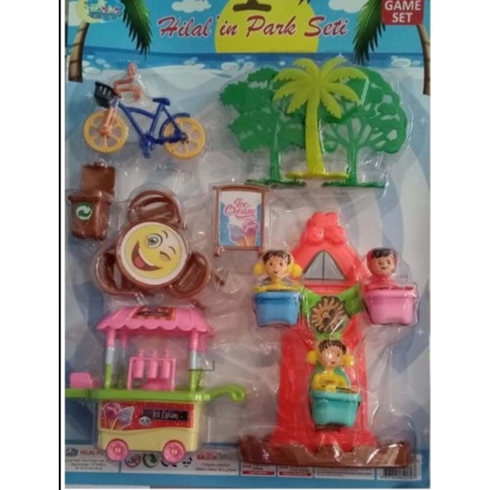 KETTE TOYS KARTELADA PARK SETİ K18