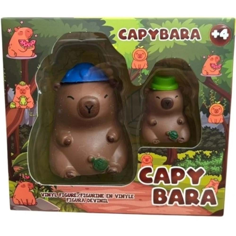 KEMBAY TOYS 1 BÜYÜK 1 KÜÇÜK CAPYBARA*96