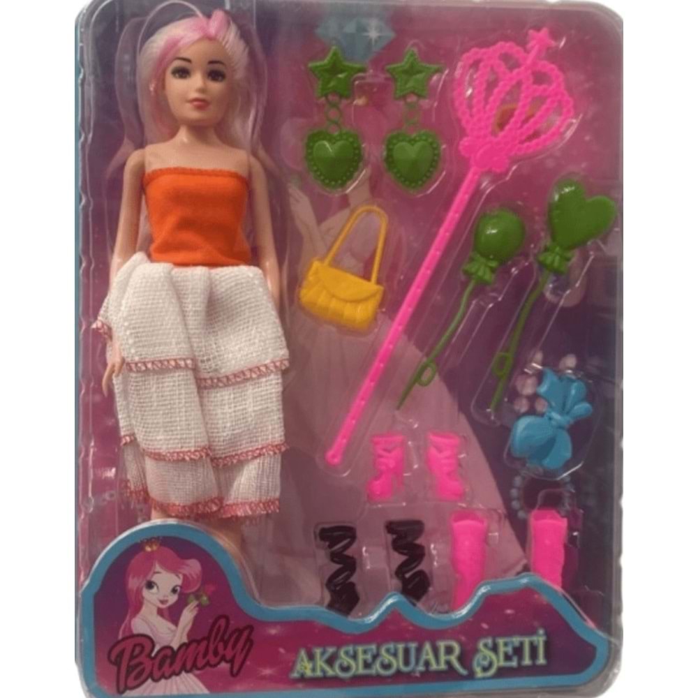 KEMBAY TOYS BAMBY VAKUMLU AKSESUAR SETİ*48