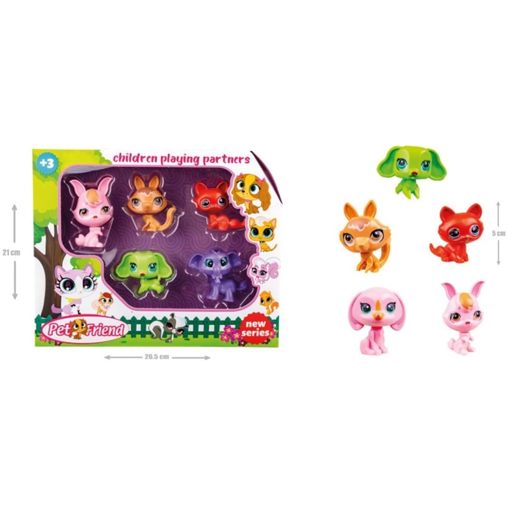 KEMBAY TOYS 5 Lİ HAYVAN SETİ