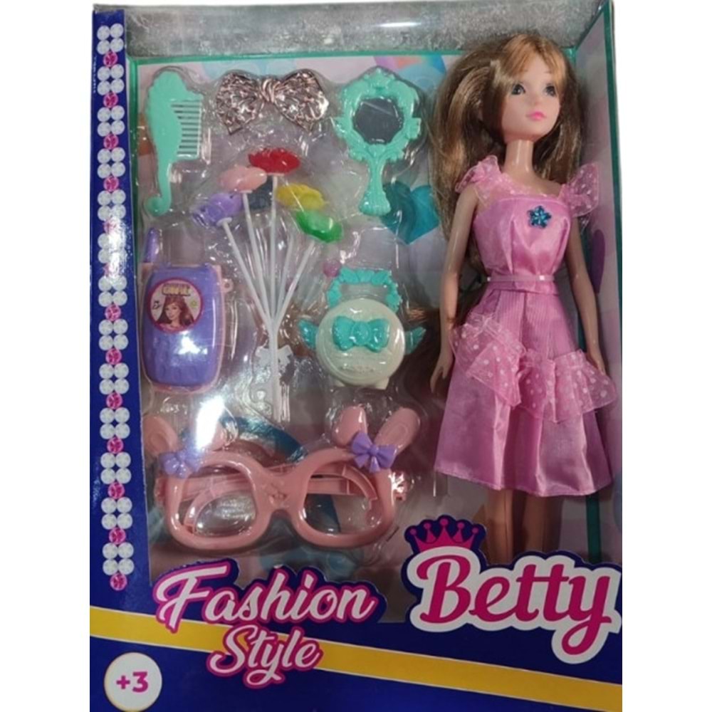 KEMBAY TOYS BETTY FASİON STYLE BEBEK