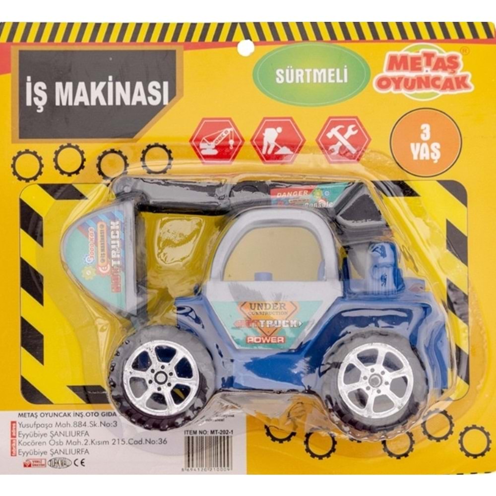 METAŞ SÜRTMELİ İŞ MAKİNASI X 144