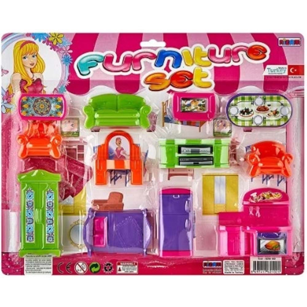 NİZAM TOYS BÜYÜK EŞYA SETİ*54