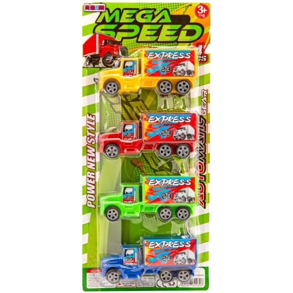 NİZAM TOYS 4 LÜ KAMYONET
